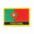 Patch>Portugal Flag Yel Border