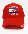 CDA Cap>2 Tone Leaf Red
