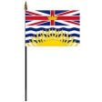 12"x18" Flag>British Columbia