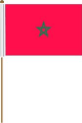 12"x18" Flag>Morocco