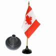 Flag Base 1 Hole>For 4"X6" Flag Blk