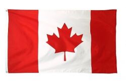 CDA Flag 3'x5'>Canada Poly. Heavy