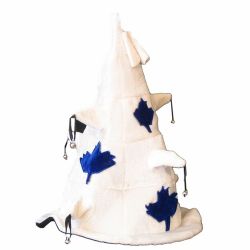 CDA Fun Hat>Cone Wht Blu