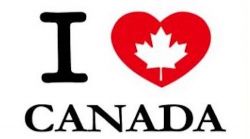 CDA Magnet>I Love Canada 6.5x9CM