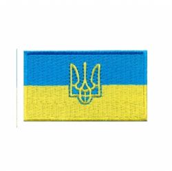 Flag Patch>Ukraine Tri