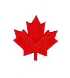 CDA Patch>Maple Leaf Red
