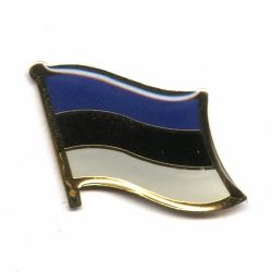 Flag Pin>Estonia