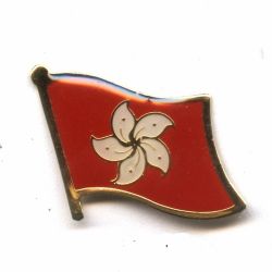Flag Pin>Hong Kong