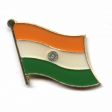 Flag Pin>India (Hard Enamel)