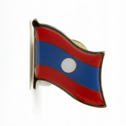 Flag Pin>Laos