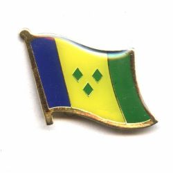 Flag Pin>Saint Vincent