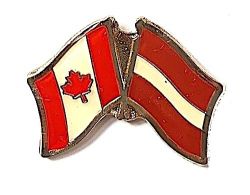 Friendship Pin>Latvia