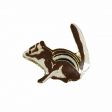 CDA Wildlife Pin>Chipmunk