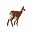 CDA Wildlife Pin>Deer