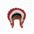CDA Pin>Native Indian Head Dress