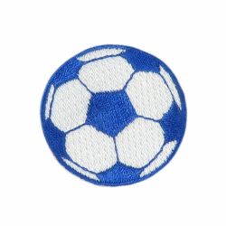 Patch>Soccer Ball Blue