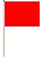 12"x18" Flag>Red Plain