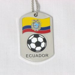 Dog Tag Metal>Ecuador