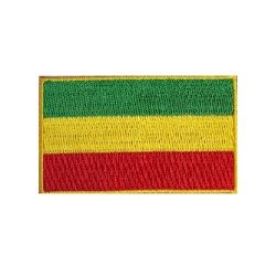 Flag Patch>Ethiopia Traditional Colors