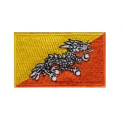 Flag Patch>Bhutan