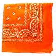 Bandana>paisley Orange