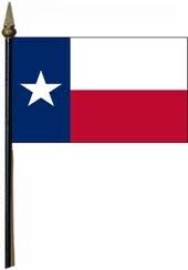 12"x18" Flag>Texas