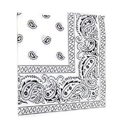 Bandana>Paisley White