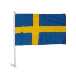 Car Flag Heavy>Sweden