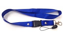 Lanyard>Royal Blue Plain
