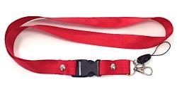 Lanyard>Red Plain