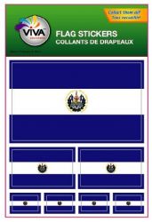 Flag Sticker>El Salvador