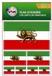 Flag Sticker>Iran Lion