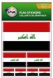 Flag Sticker>Iraq