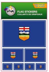 Flag Sticker>Alberta