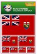 Flag Sticker>Manitoba