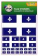 Flag Sticker>Quebec