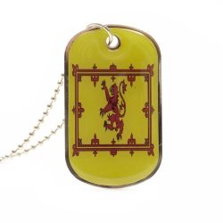 Dog Tag>Scotland Lion