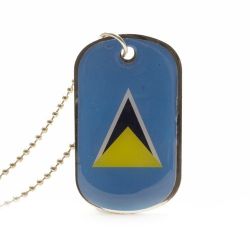 Dog Tag>Saint Lucia