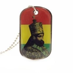Dog Tag>Ethiopia King Crown