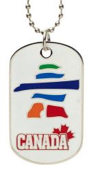 CDA Dog Tag>Inukshuk