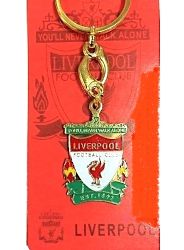 Keychain>Liverpool soccer Logo (England)
