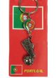 Keychain>Portugal Soccer Shoe/Ball