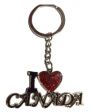 CDA Keychain>I Love Canada Shiny Heart