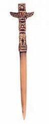 CDA Letter Opener>Totem Pole Copper Col.