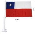 Car Flag XH 2'x3'>Chile