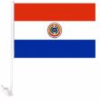 Car Flag XH>Paraguay