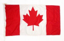 CDA Flag 18"x36">Nylon (Made In Canada)