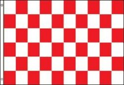 3'x5'>Checkered Red