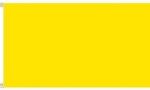 3'x5' Flag>Yellow Plain