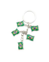 Charm Keychain>Brazil